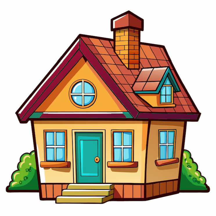 DEMO – Familienhaus mit Garten – Ansicht 1